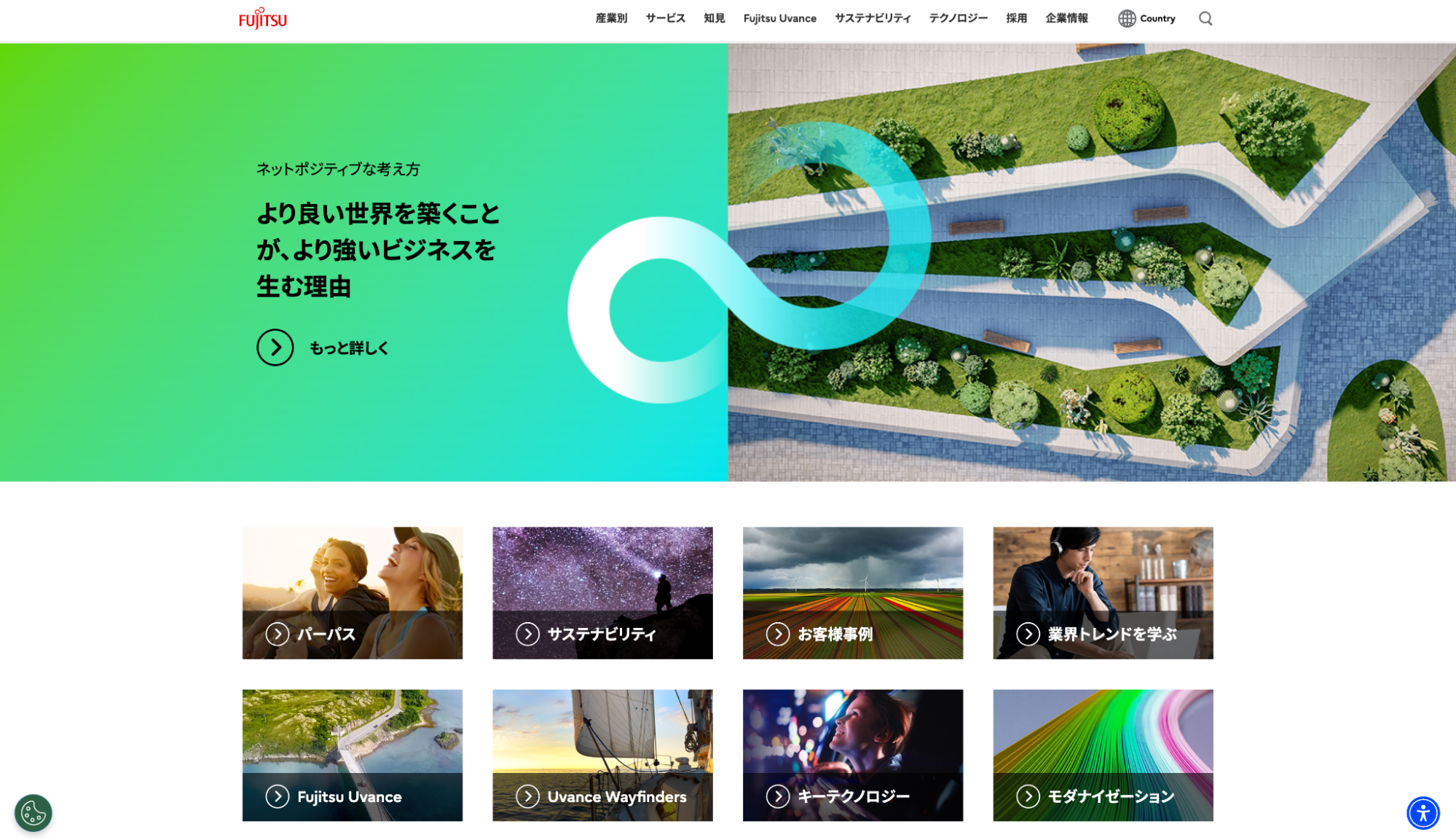 富士通のリスキリング推進に関する取り組みを示す画像